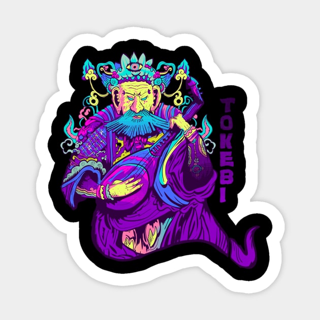 LSD WARRIOR Sticker by Yamabushi's Kawaii Store